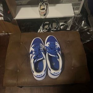 Nike dunk racer blue slightly worn